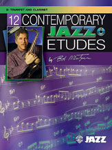 12 Contemporary Jazz Etudes for Clarinet