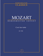 Mozart: Cosi fan tutte KV 588