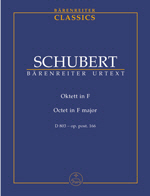 Schubert: Octet in F major F major D 803 - op.post.166