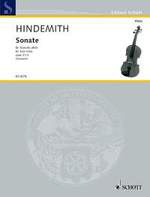 Hindemith Sonata for solo Viola, op. 31/4