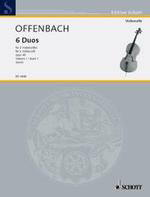 Offenbach Six Duos Op. 49 for 2 cellos Band 1