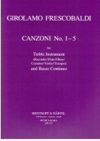 Frescobaldi Canzoni Nos. 1-5