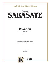 Sarasate : Navarra, Op. 33