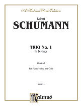 Schumann : Trio No. 1, Op. 53