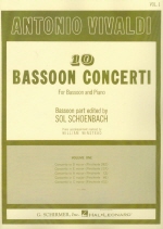 Vivaldi : 10 Bassoon Concerti, Vol. 1