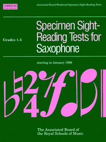 초견 연습곡집 Grade 1-5 for Saxophone