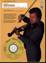 BRAHMS Violin Concerto in D major, op. 77 with CD