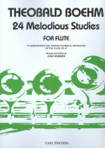 Boehm : 24 Melodious Studies, Op. 37 for Flute