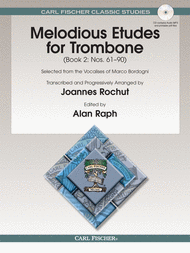 Rochut : Melodious Etudes for Trombone book 2