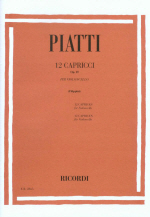Piatti : 12 Capricci, Op. 25