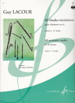 Lacour : 60 Etudes Recreatives Vol.2 - Volume 2 : 27 etudes