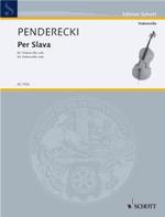 Penderecki : Per Slava