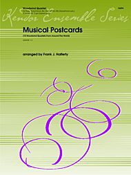 Musical Postcards (10 Saxophone Quartets-Minuet,Ode to Joy.. )