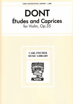 Dont : Etudes and Caprices, Op. 35