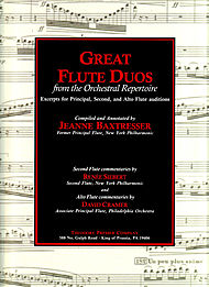 Great Flute Duos from the Orchestral Repertoire