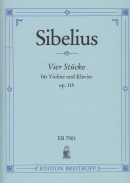 Sibelius Vier Stucke op. 115