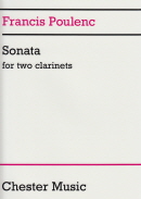 Poulenc: Sonata For Two Clarinets (In B Flat And A)