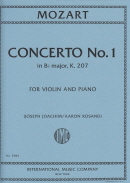 Concerto No. 1 in B-flat Major, K. 207