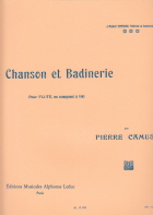 Chanson et Badinerie - Flute et Piano