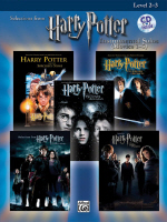 Harry Potter Instrumental Solos (Movies 1-5) for Alto Sax