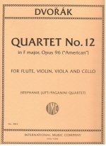 Quartet No. 12 in F major, Opus 96 ("American"), for Flute, Violin, Viola and Cello (JUTT, Stephanie, PAGANINI QUARTET)